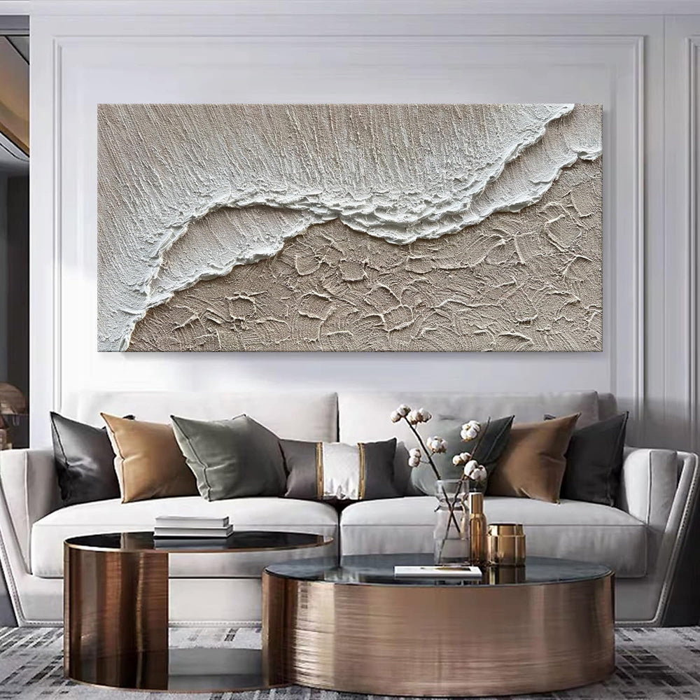 Earth Texture Sea Beach Oil Paintings Hand Painted