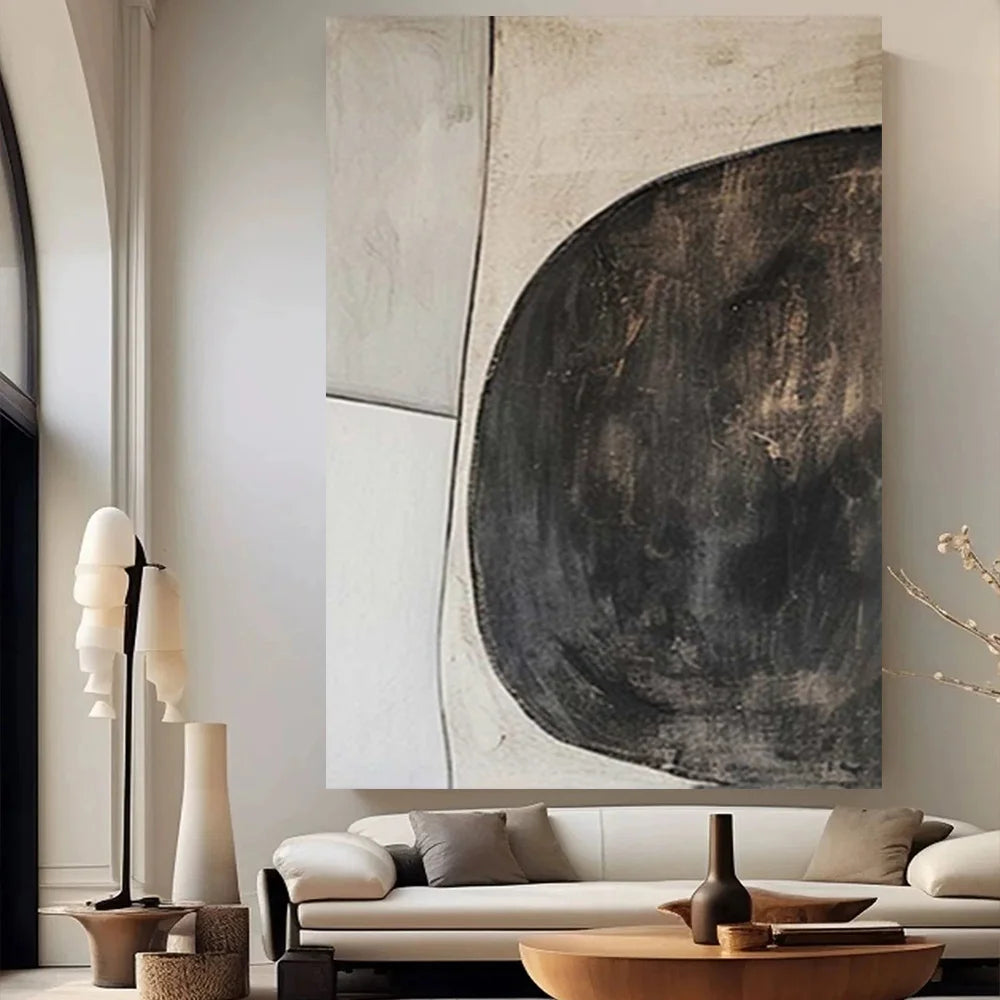 ArtistCraft Abstract Hand-Painted Oil Canvas