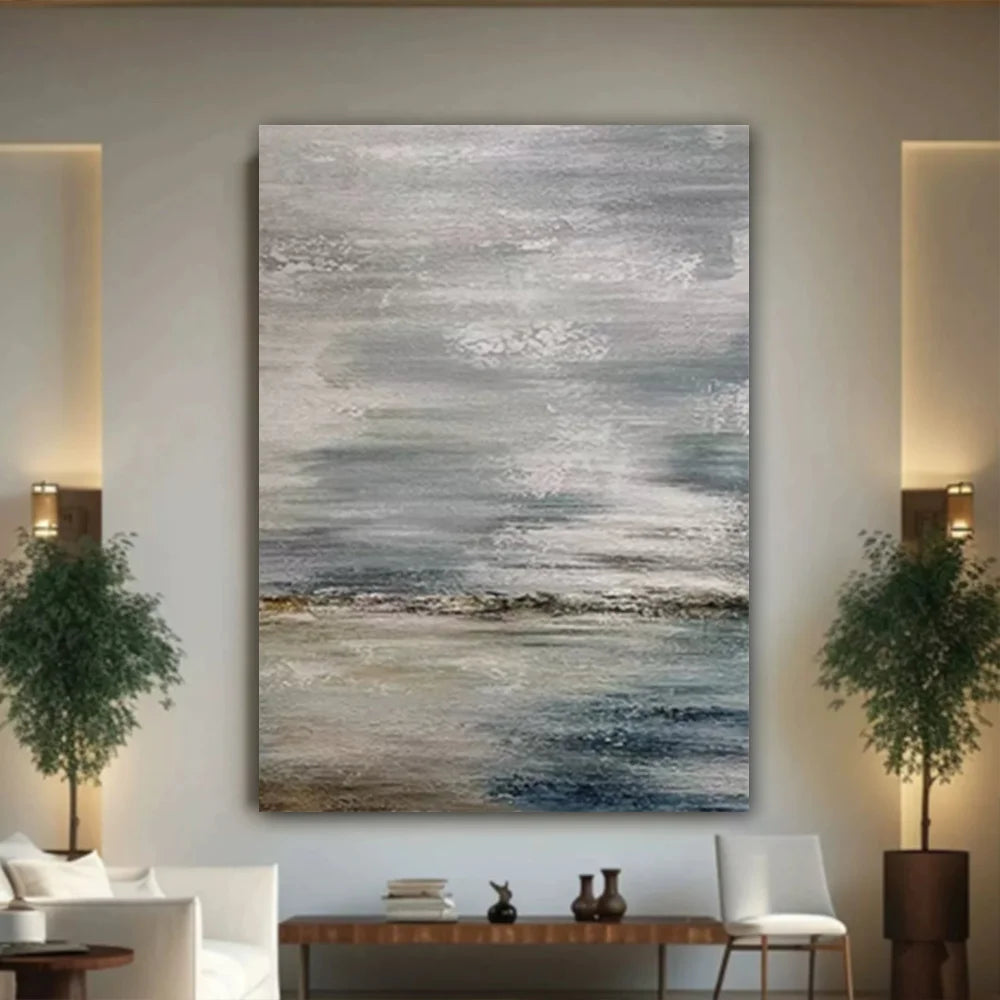 ArtistCraft Abstract Hand-Painted Oil Canvas