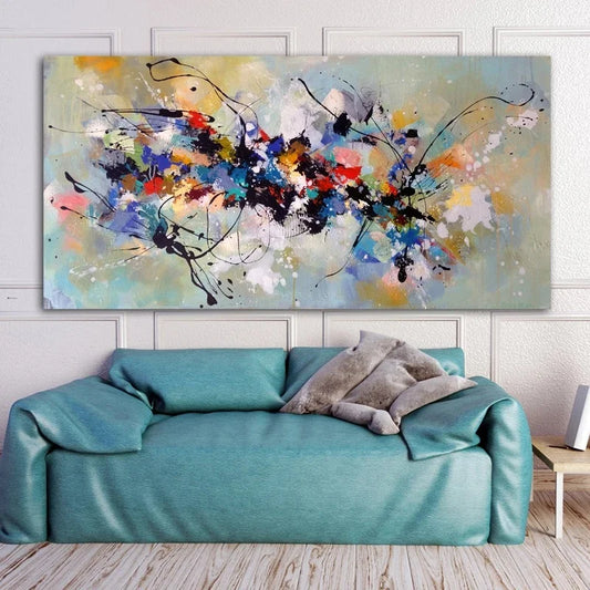 Abstract Horizon Canvas Print