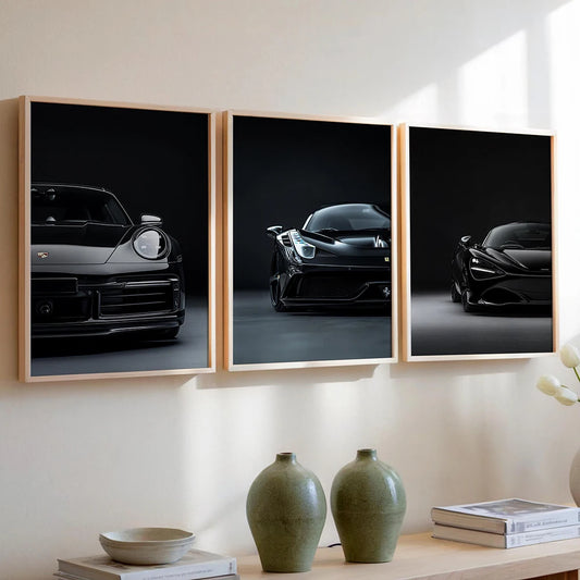 Famous Cars Posters Super Car Picture Sports Car Print for Living Room Canvas Painting Art Home Decoration Wall Decor Unframed