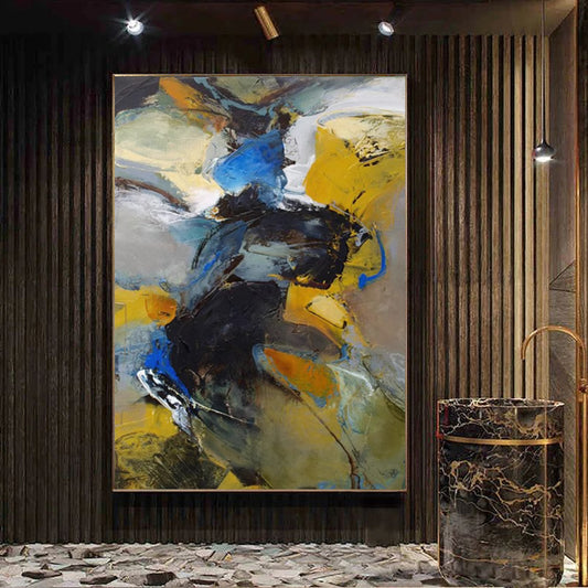 Handmade Oil Painting Canvas Wall Art Decoration Modern Simple Abstract For Home Living Room Decor Rolled Frameless Unstretched Painting